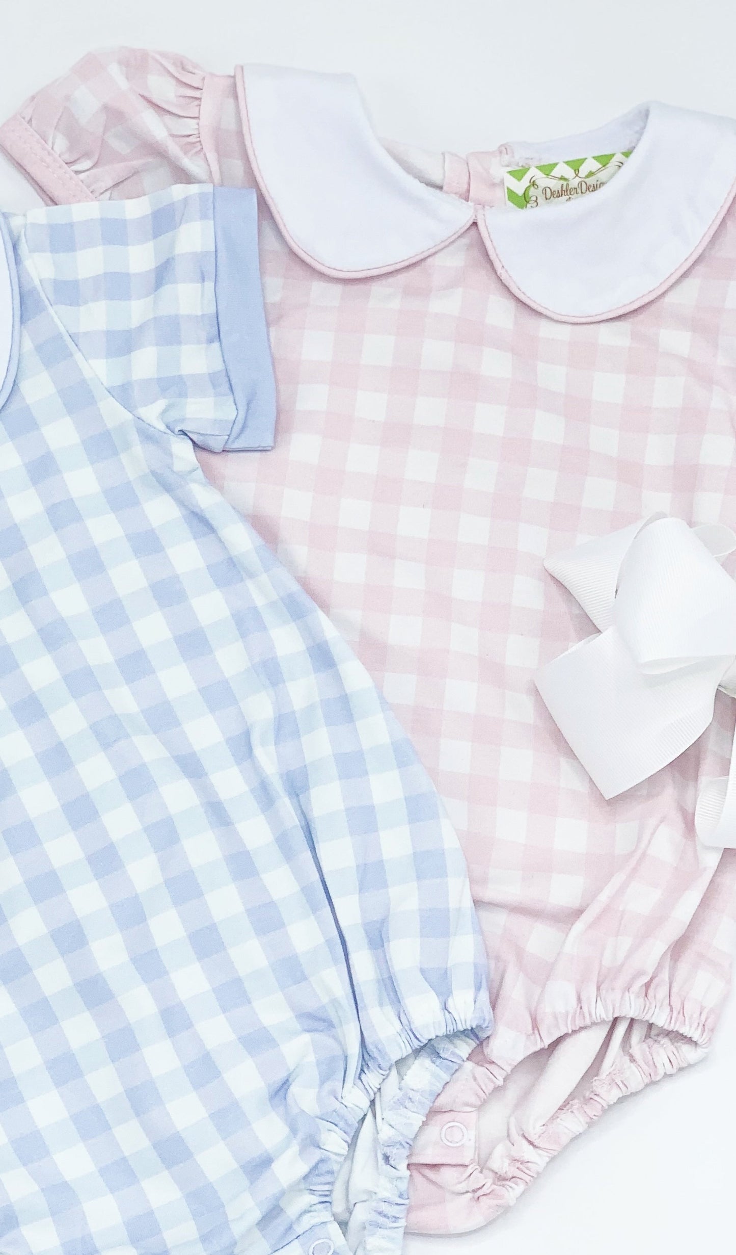 Blue Gingham Bubble