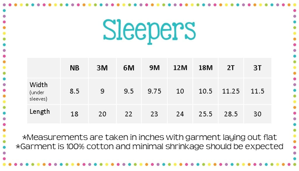 Monogram Footie Sleepers