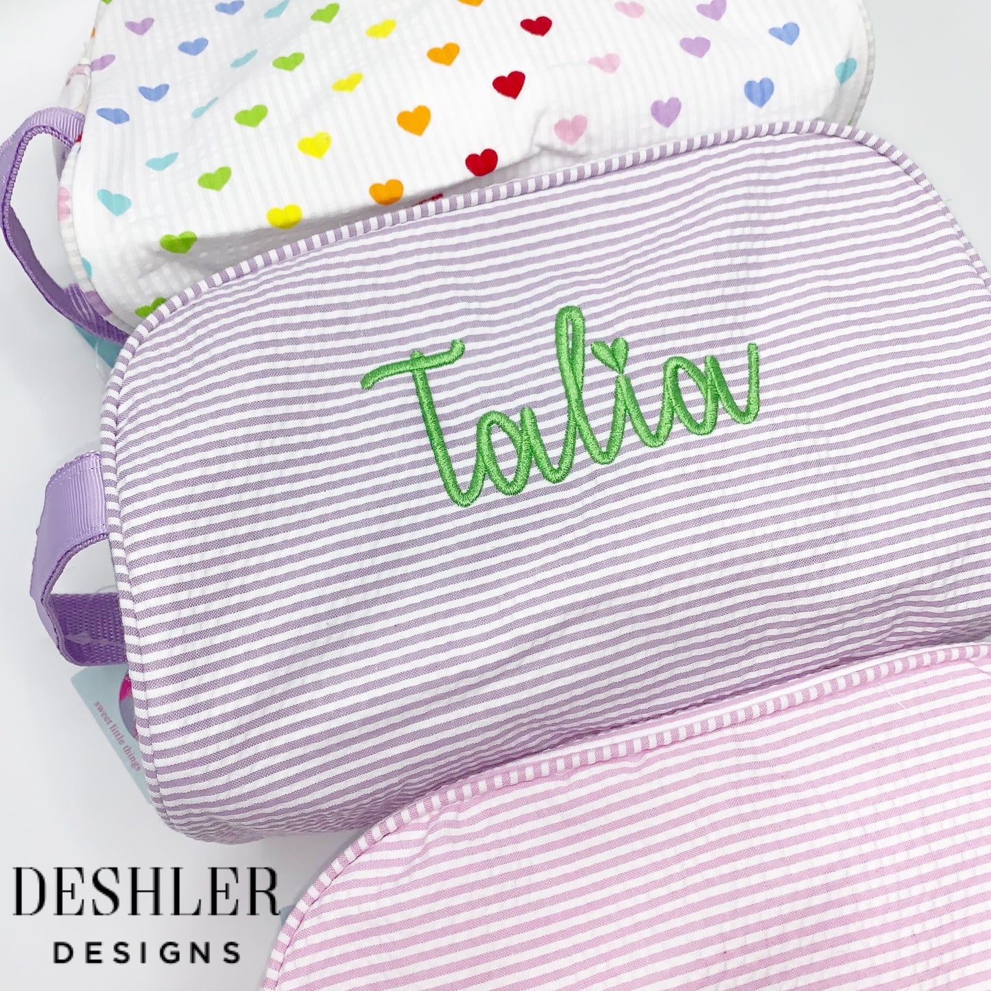 Lavender Seersucker Traveler