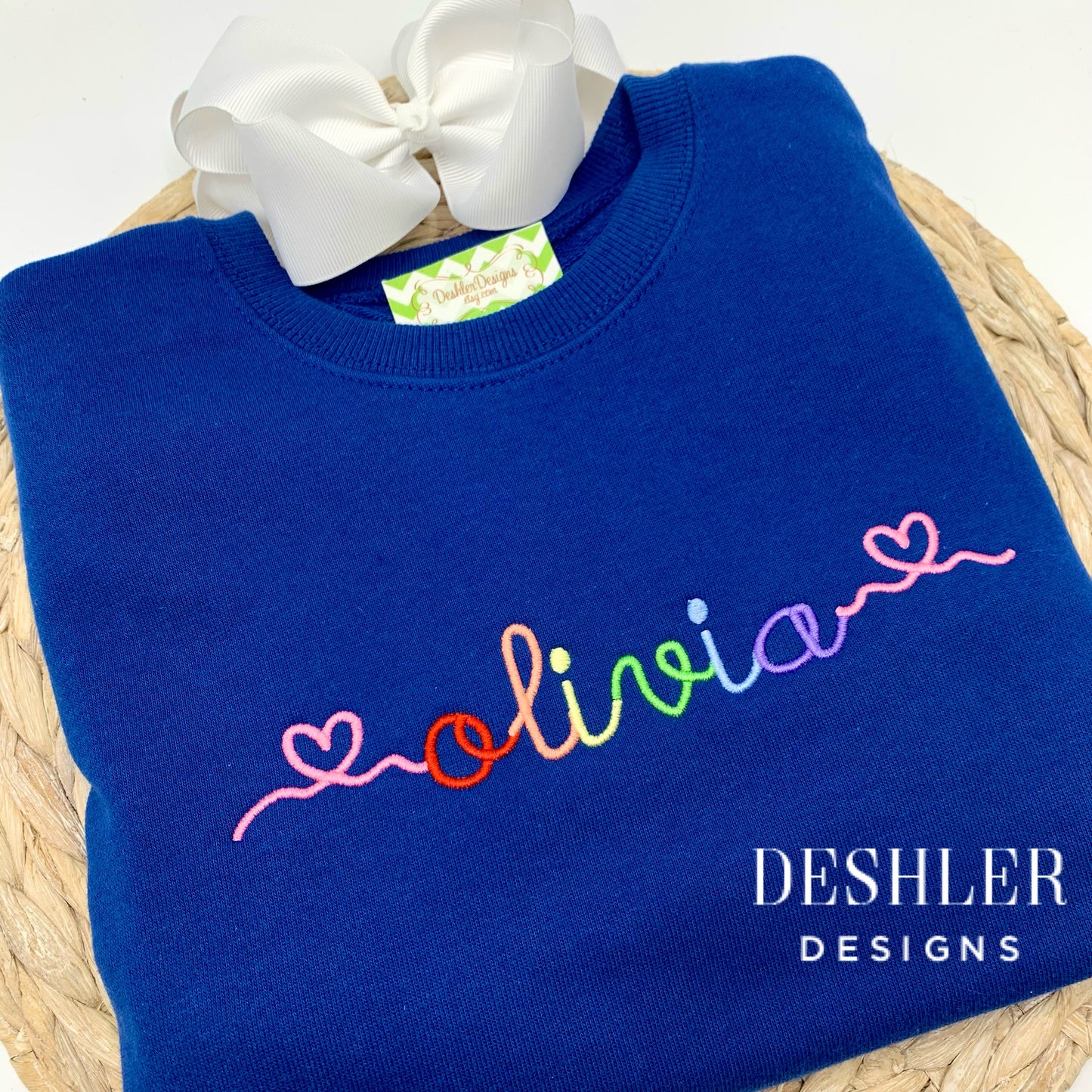 Girls Personalized Sweatshirt