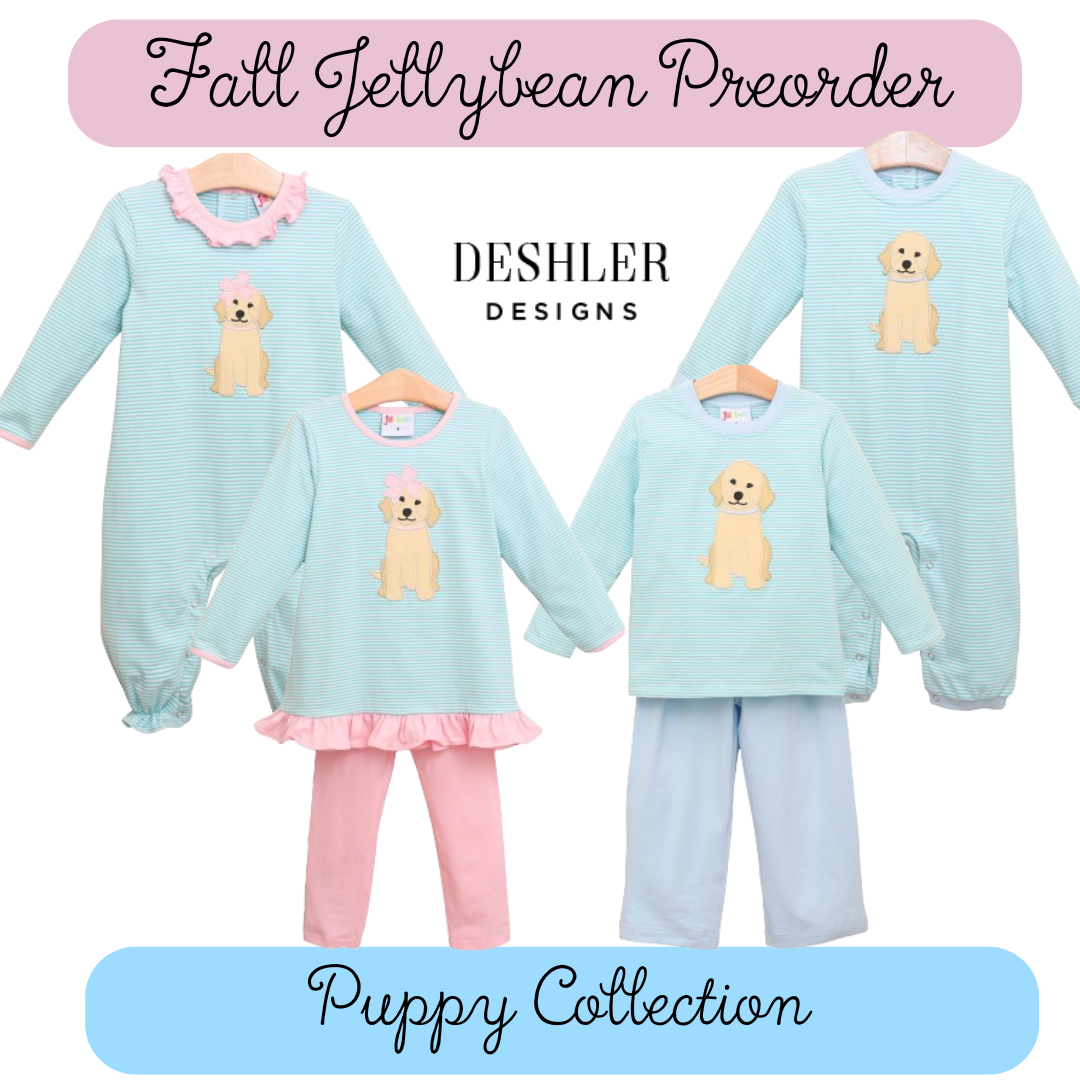 Boys Puppy Romper
