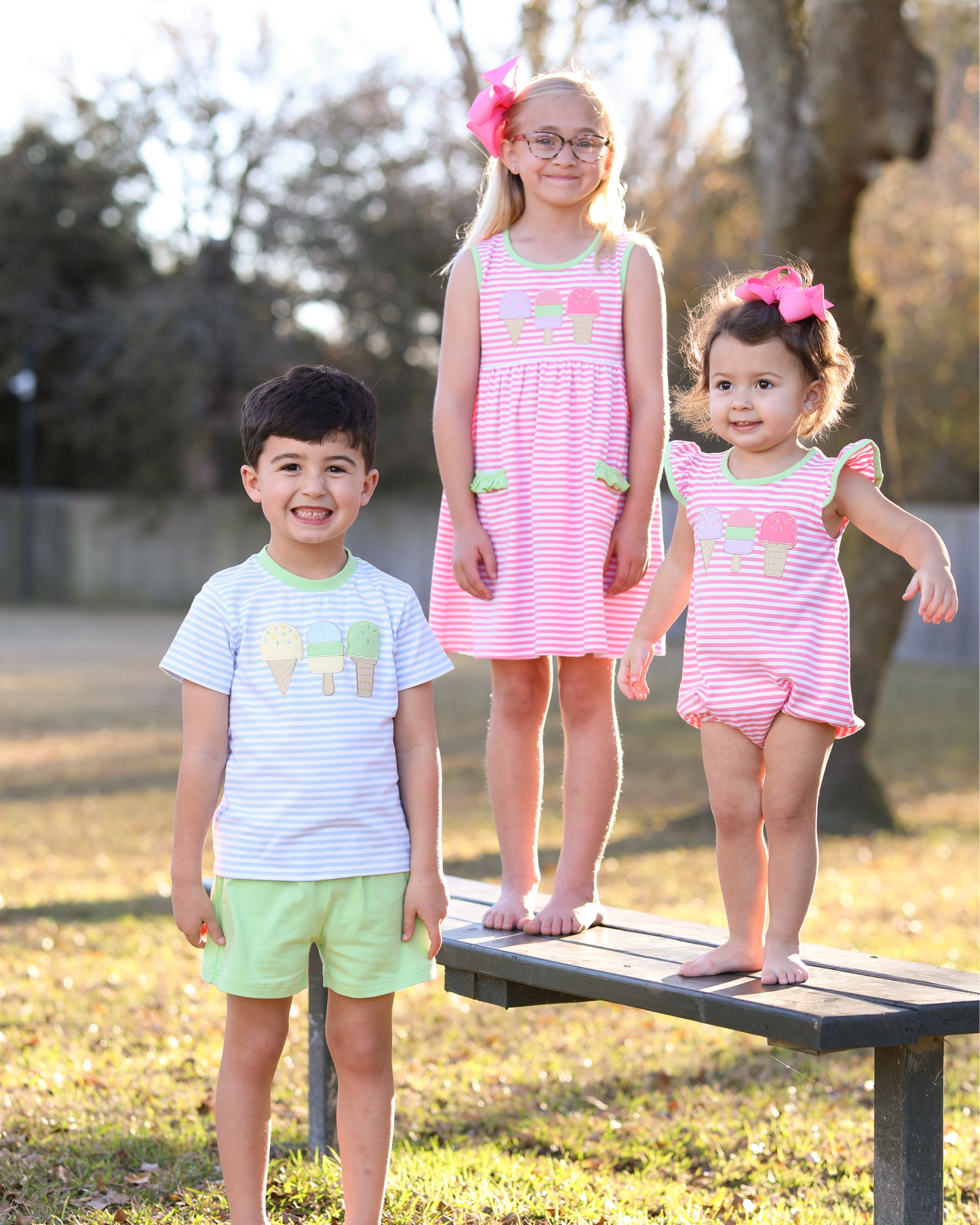 Ice Cream Applique Bubble