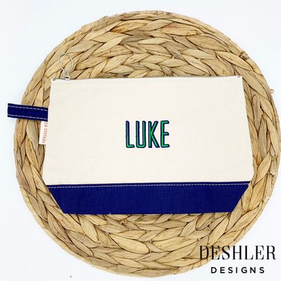 Canvas Zipper Pouch