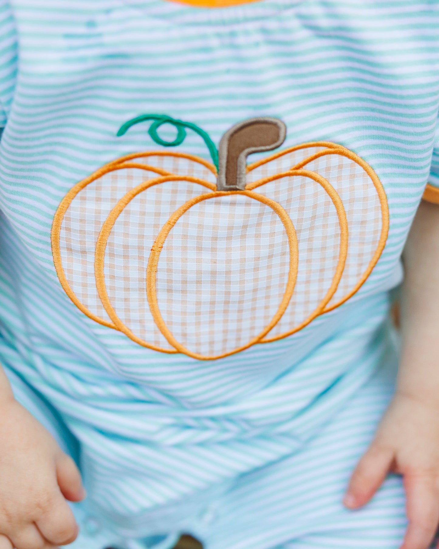 Pumpkin Pickin' Boys Romper