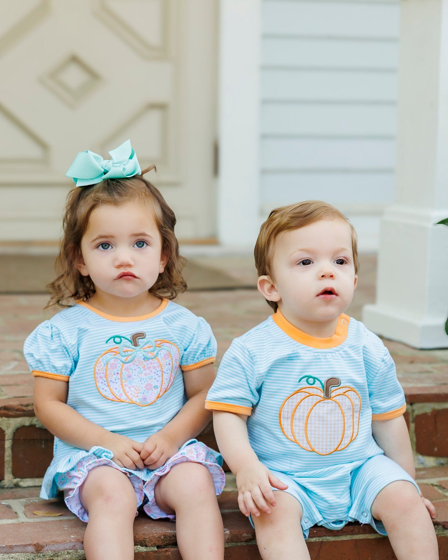 Pumpkin Pickin' Boys Romper