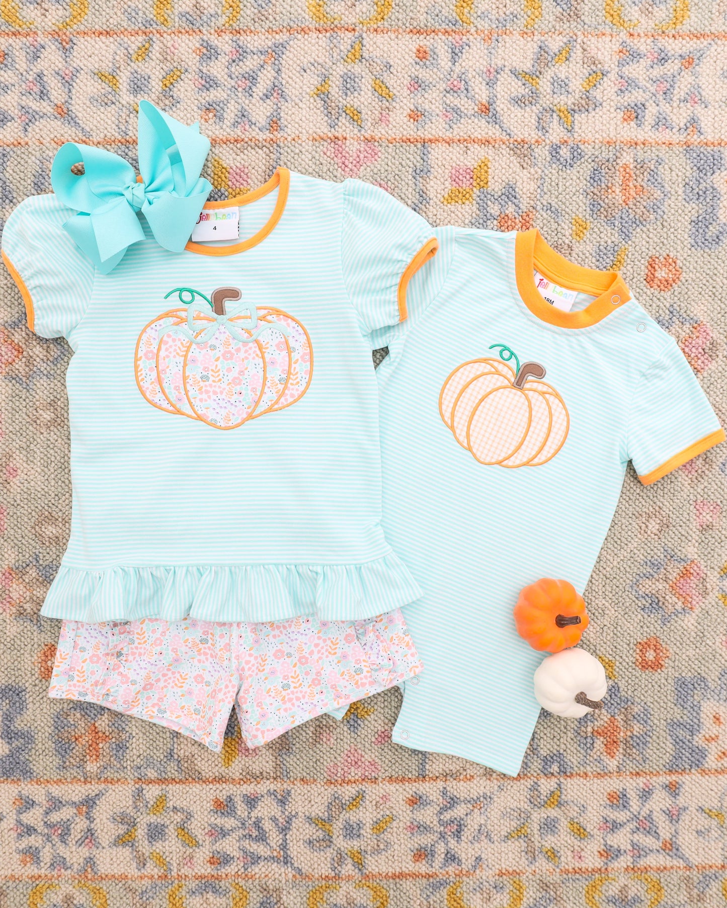 Pumpkin Pickin' Boys Romper