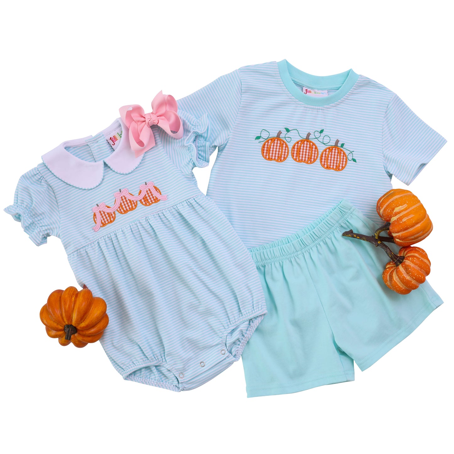 Pumpkin Trio Girls Bubble