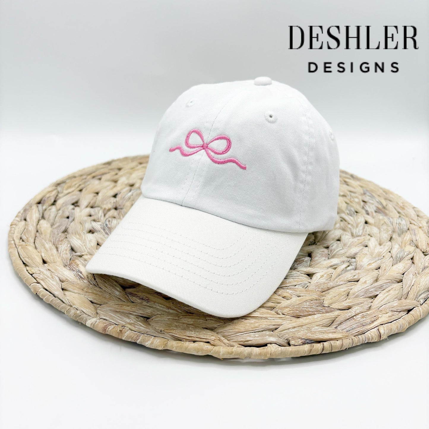 Girls Bow Hat, Kids Hat with Bow, Monogram Bow Hat, girls monogram hat, girls monogrammed hat, monogrammed bow cap, monogrammed bow hat