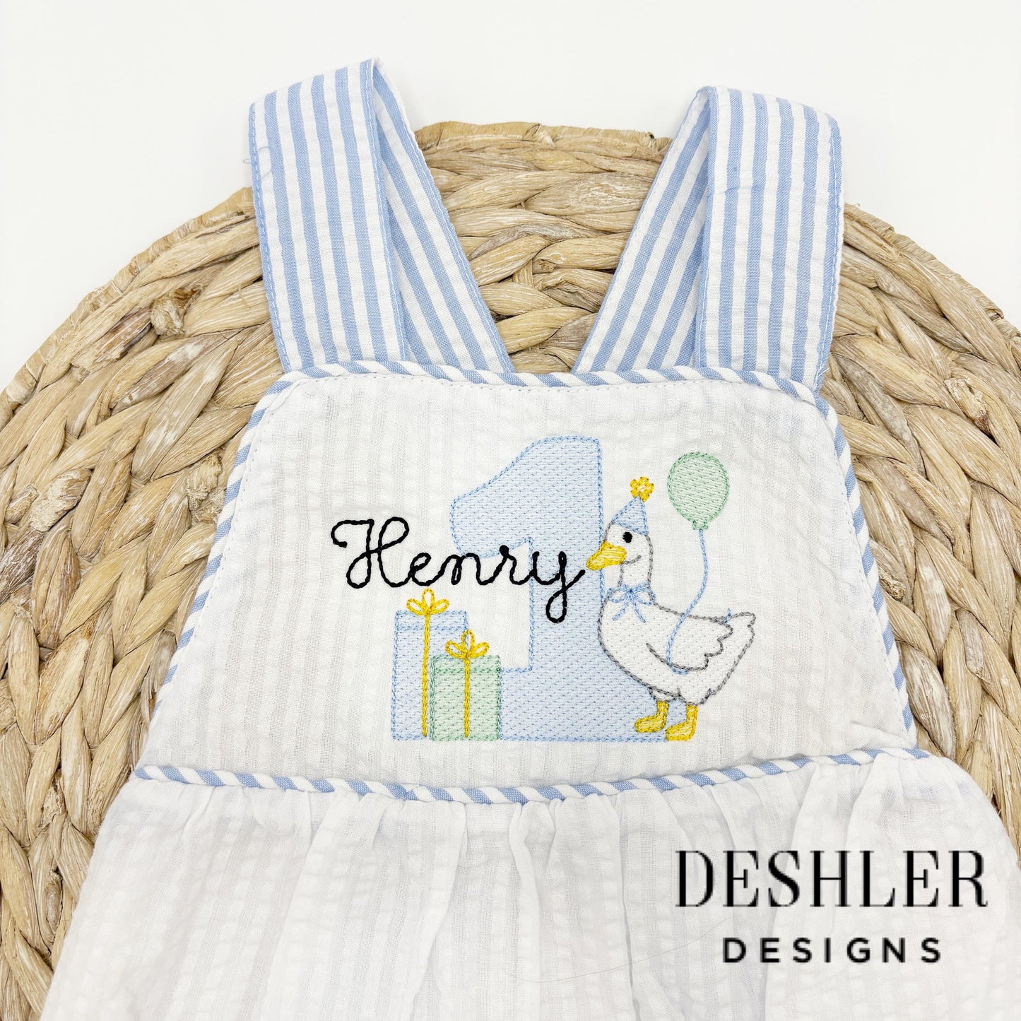 Boys One Silly Goose Romper
