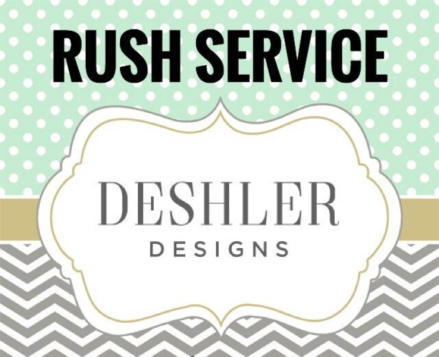 Rush Service Fee