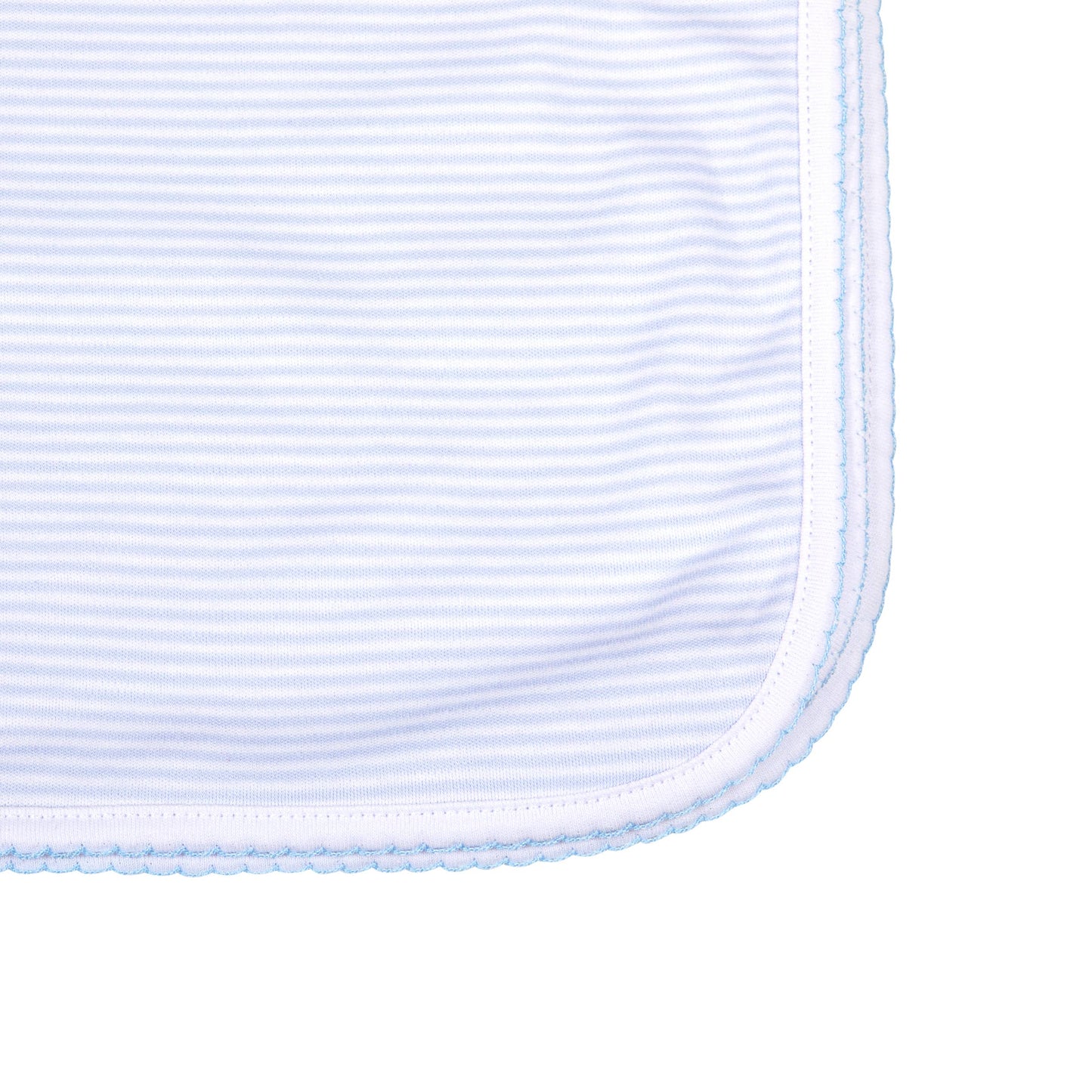 Magnolia Baby Mini Stripes Receiving Blanket - Blue