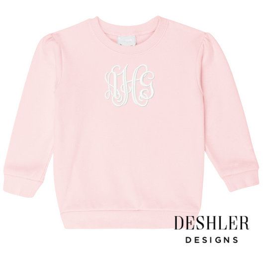 Girls Personalized Sweatshirt