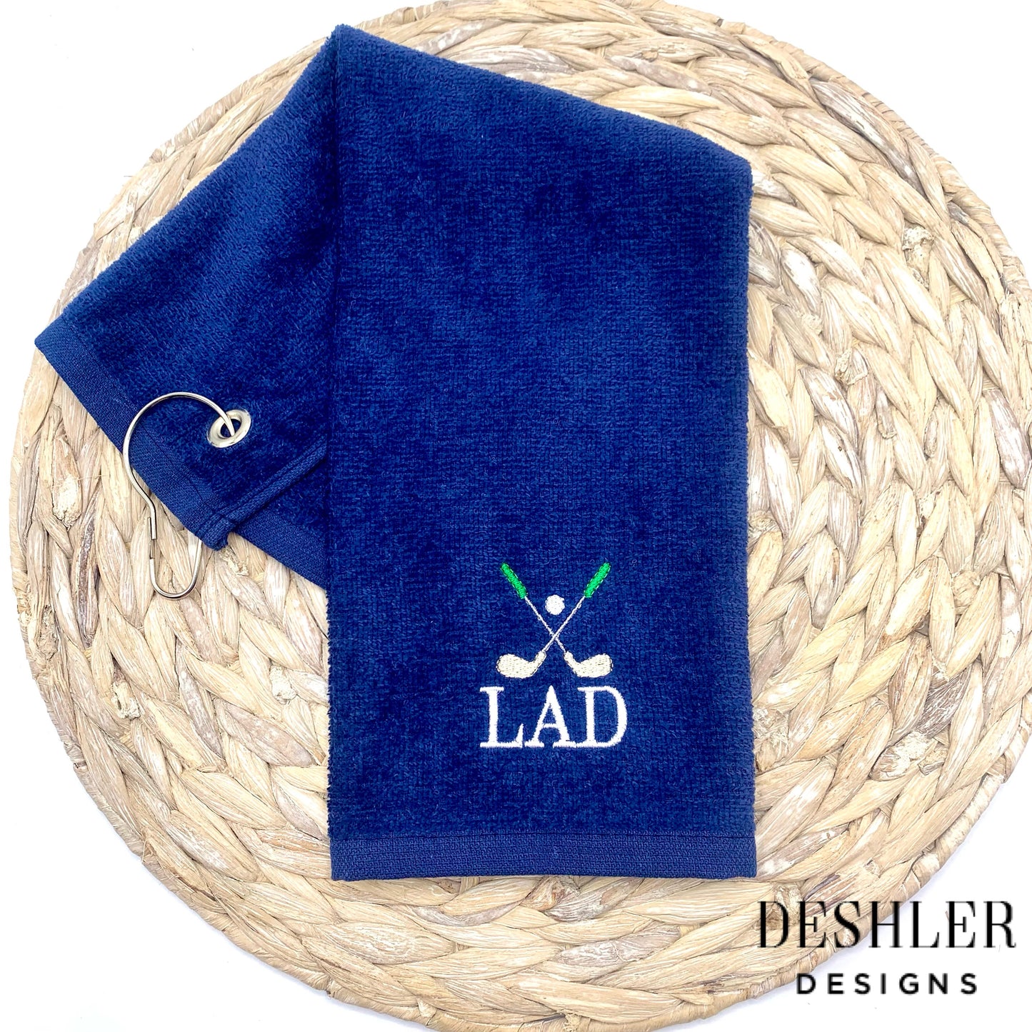 Monogrammed Golf Towel