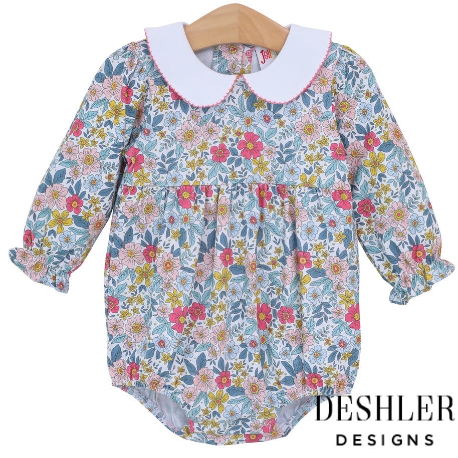 Meadow Floral Long Bubble