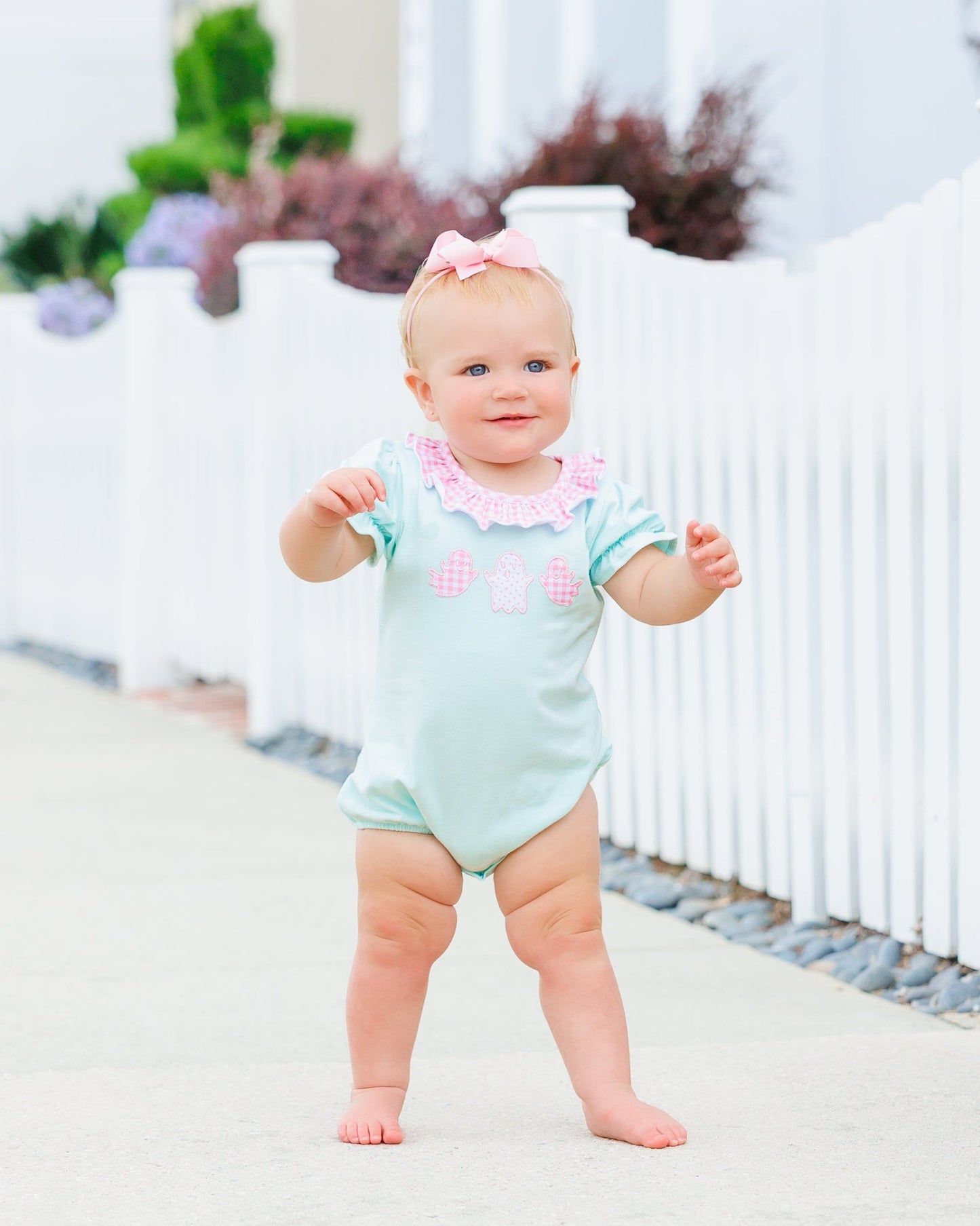 Girls Boo Buddies Ruffle Bubble