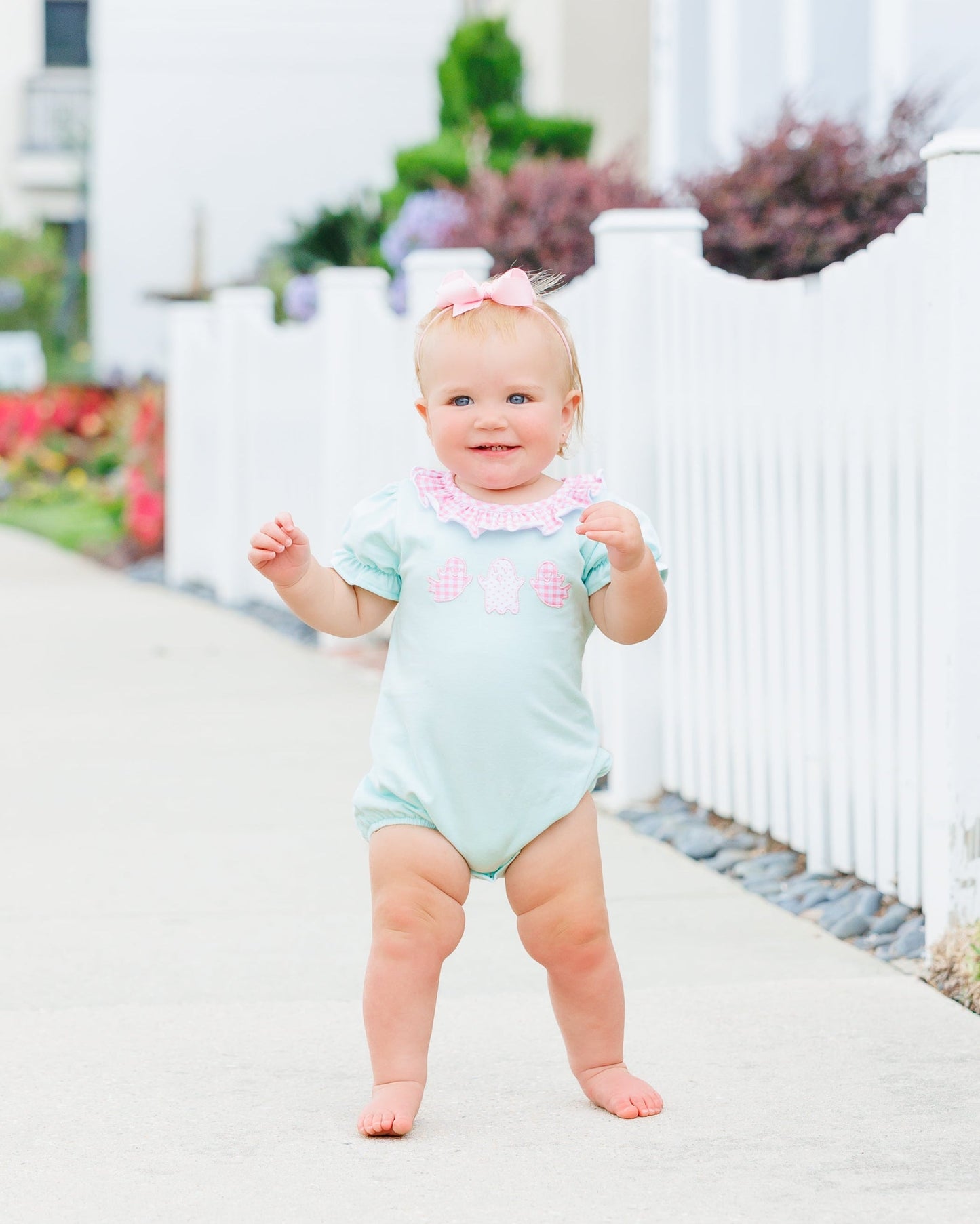 Girls Boo Buddies Ruffle Bubble