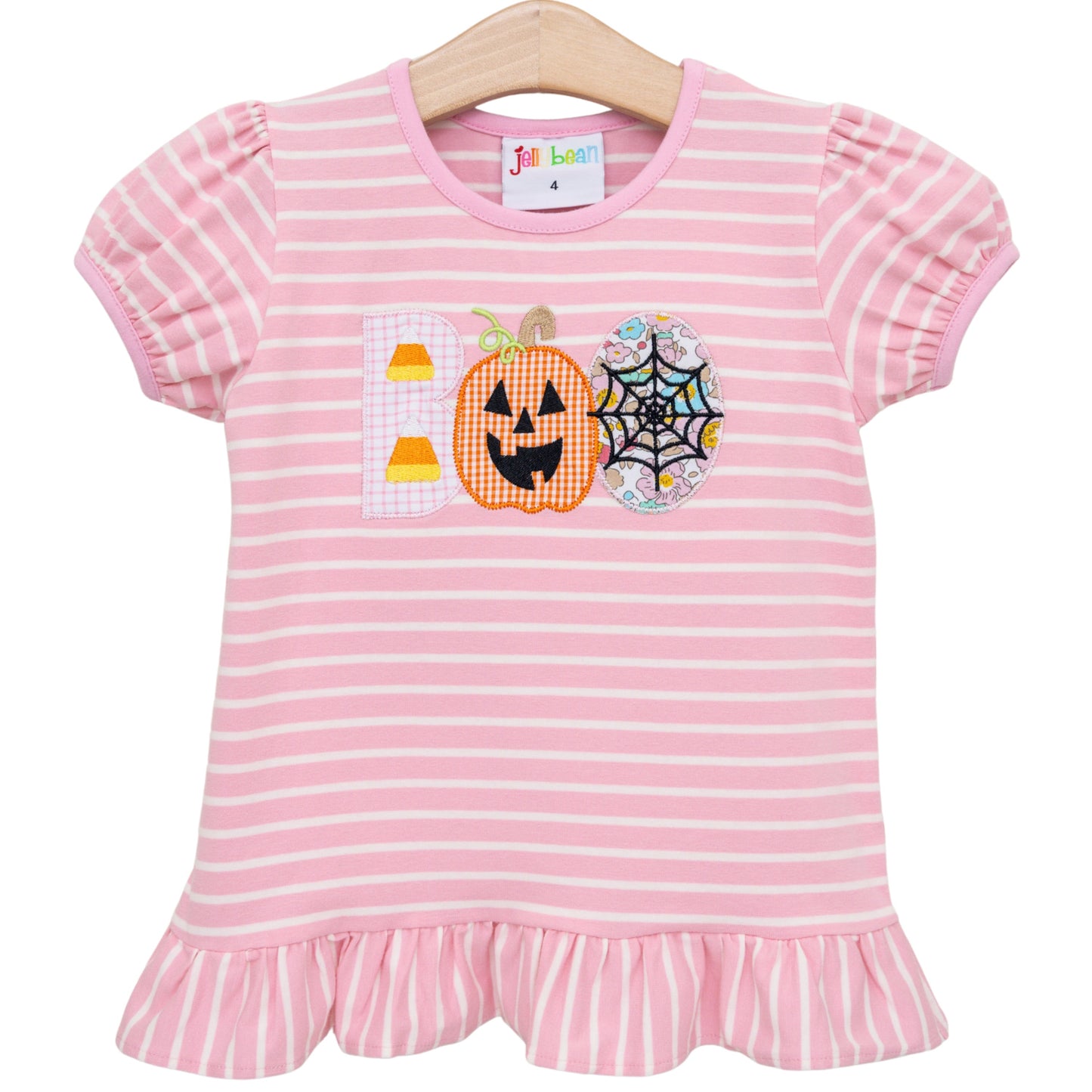 Girls Boo! Ruffle Top