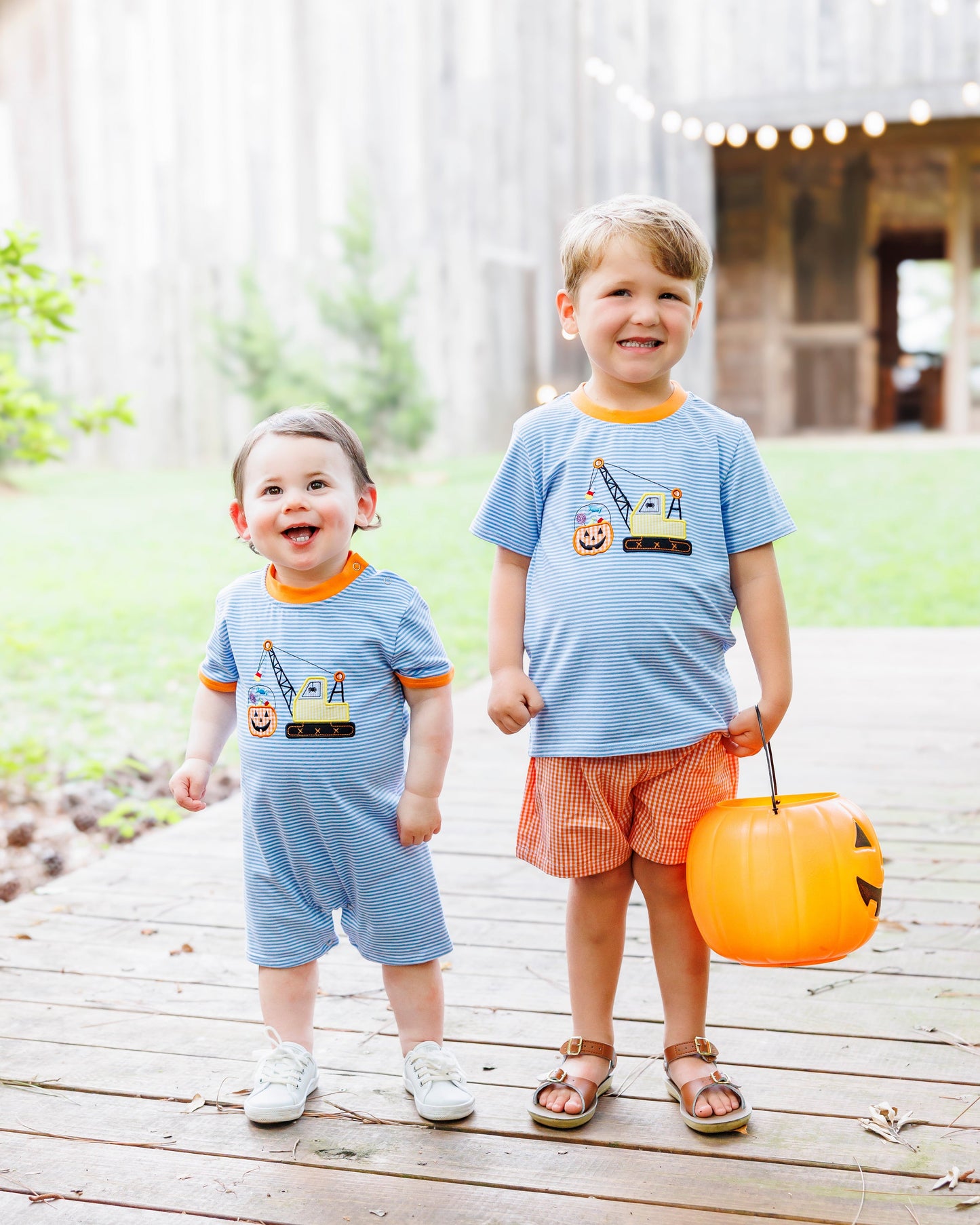 Boys Candy Crane Short Set