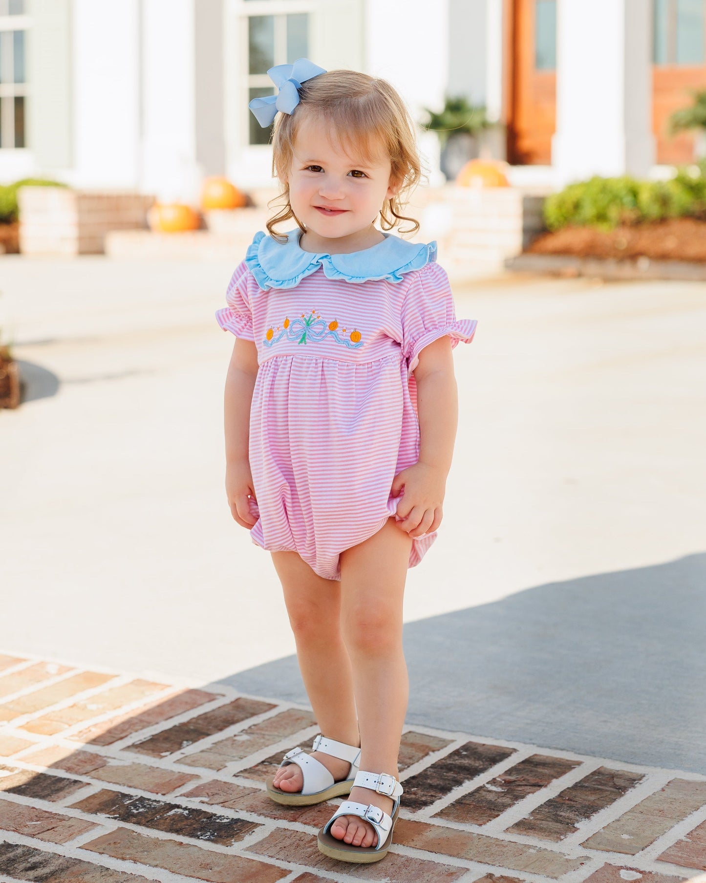 Girls Harvest Bow Bubble