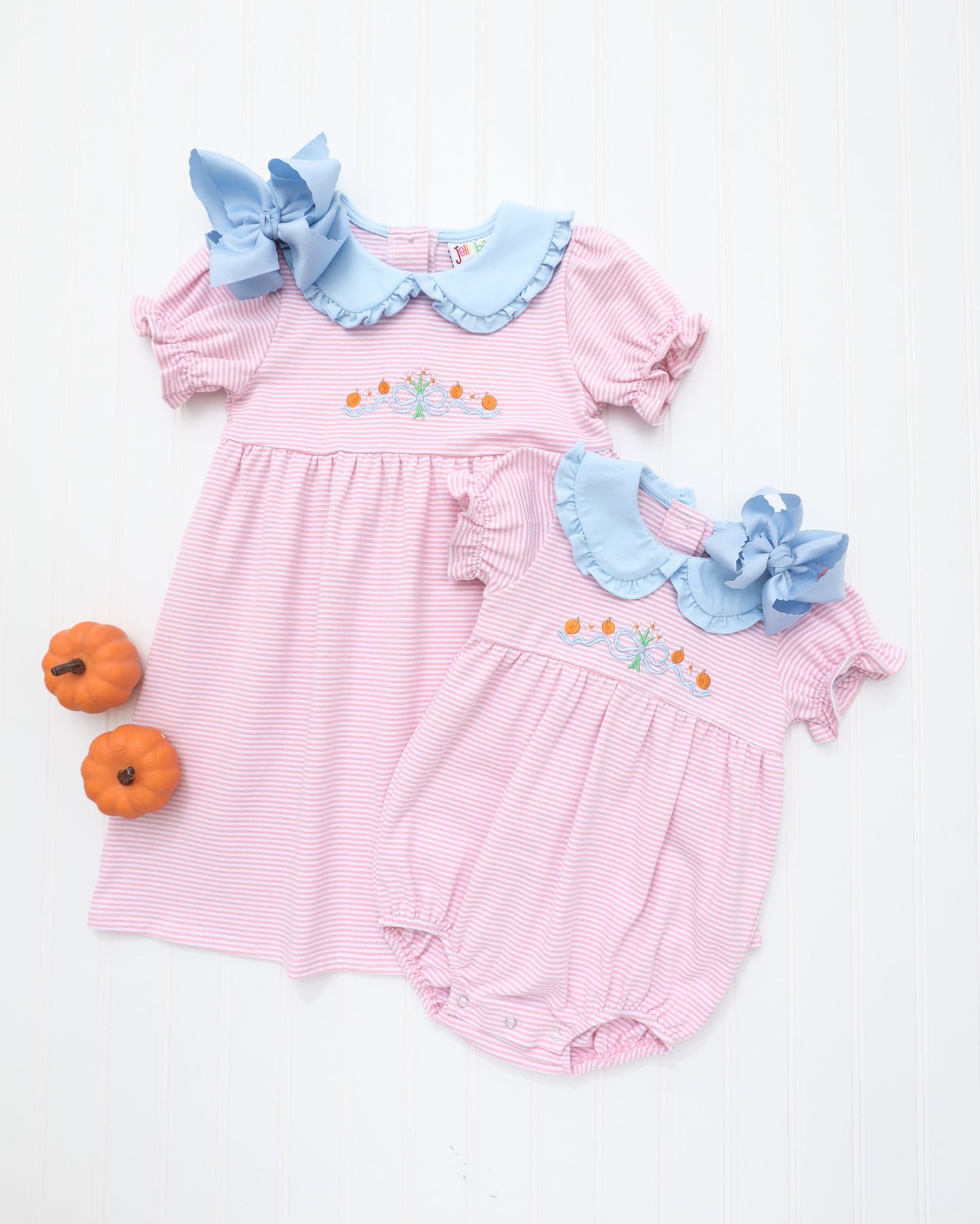 Girls Harvest Bow Bubble