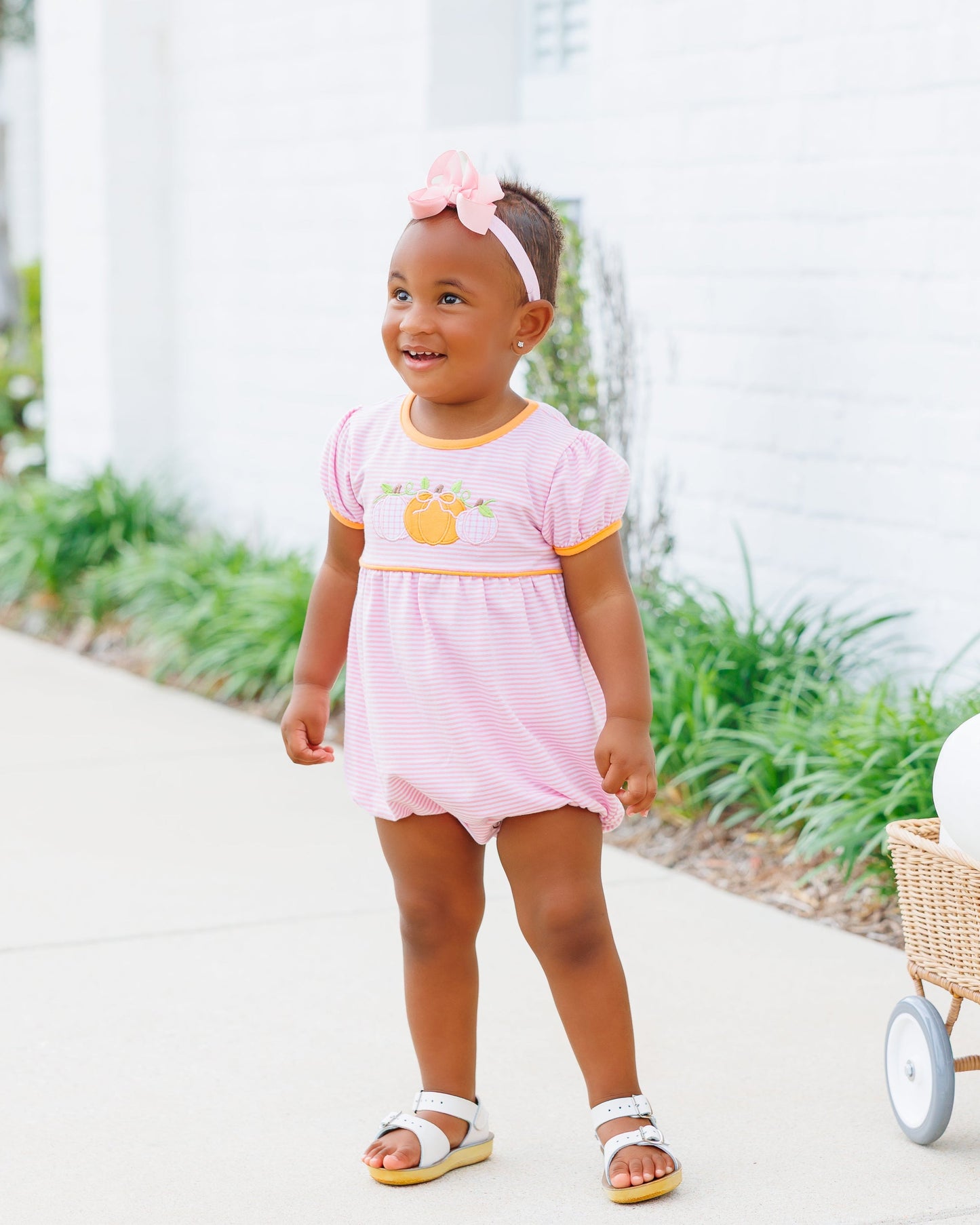 Girls Harvest Trio Bubble- Pink
