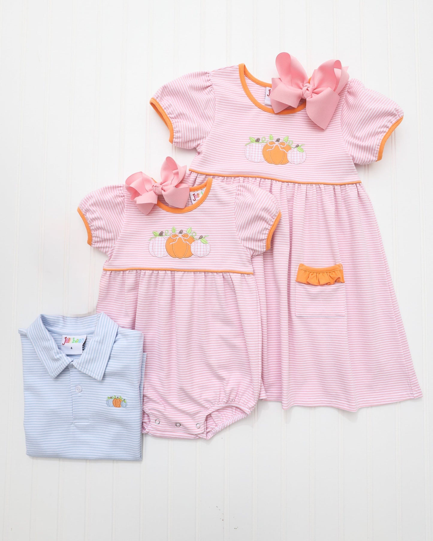 Girls Harvest Trio Bubble- Pink