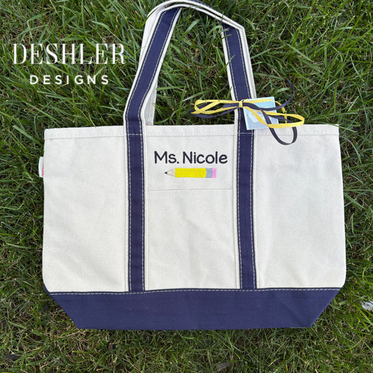 Teacher Tote Bag