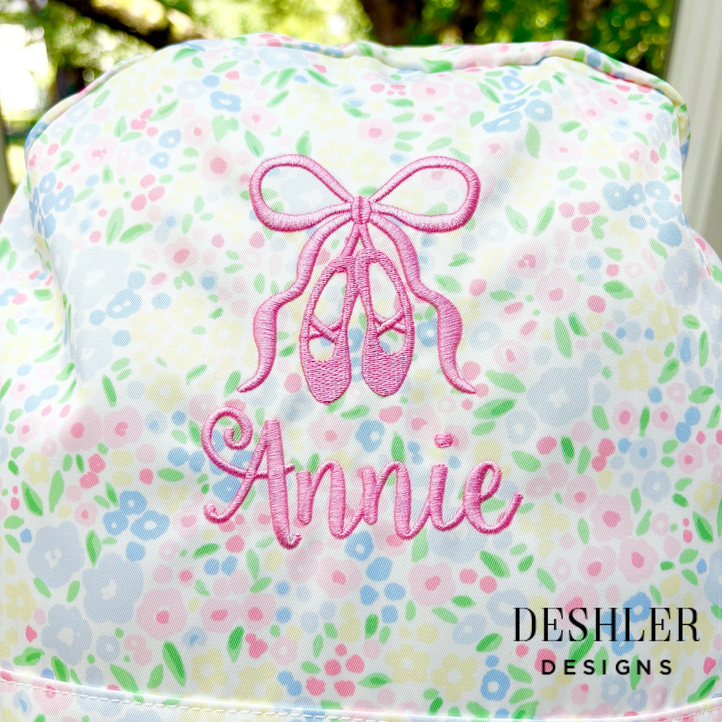 Floral Ballet Backpack