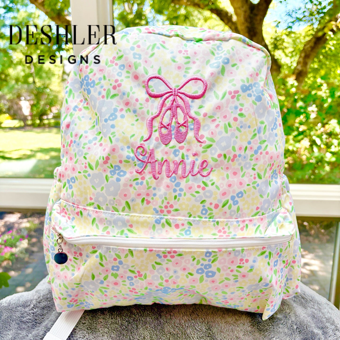 Floral Ballet Backpack