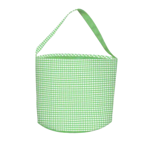 Monogram Halloween Bucket Tote