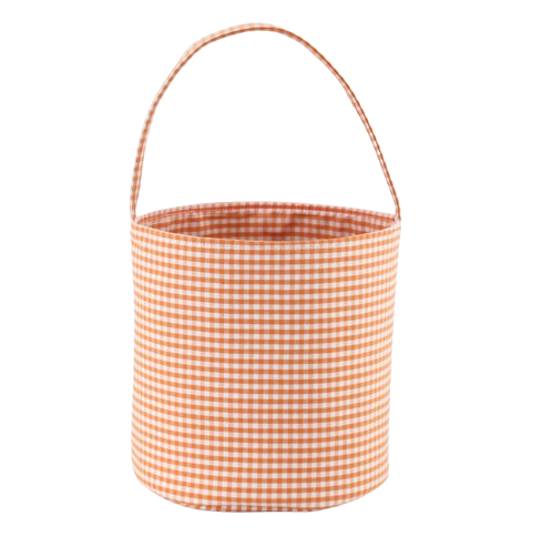 Monogram Halloween Bucket Tote