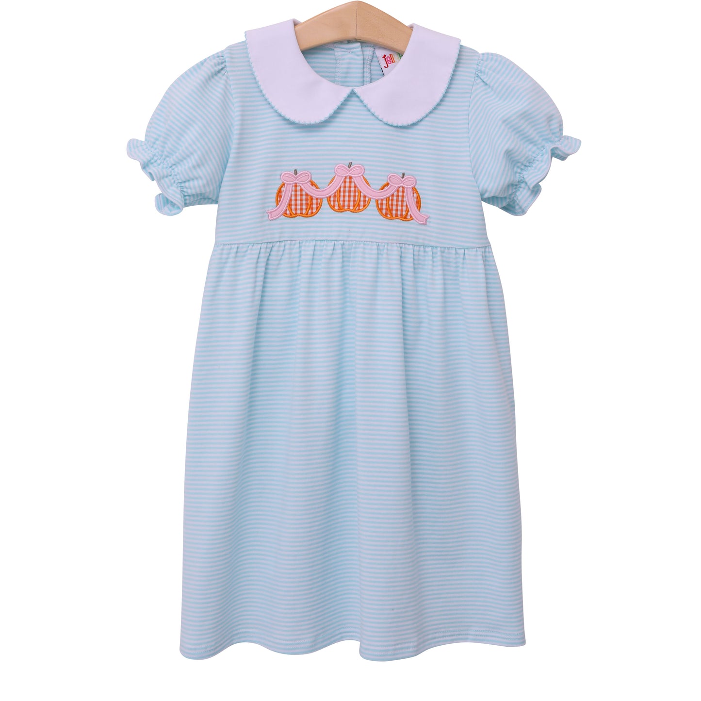 Pumpkin with Bows Trio Dress