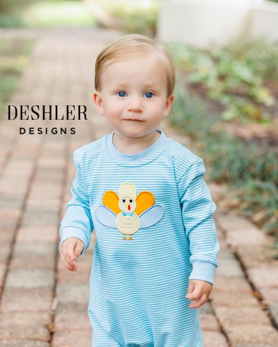 Toddler Boy Turkey Rompers