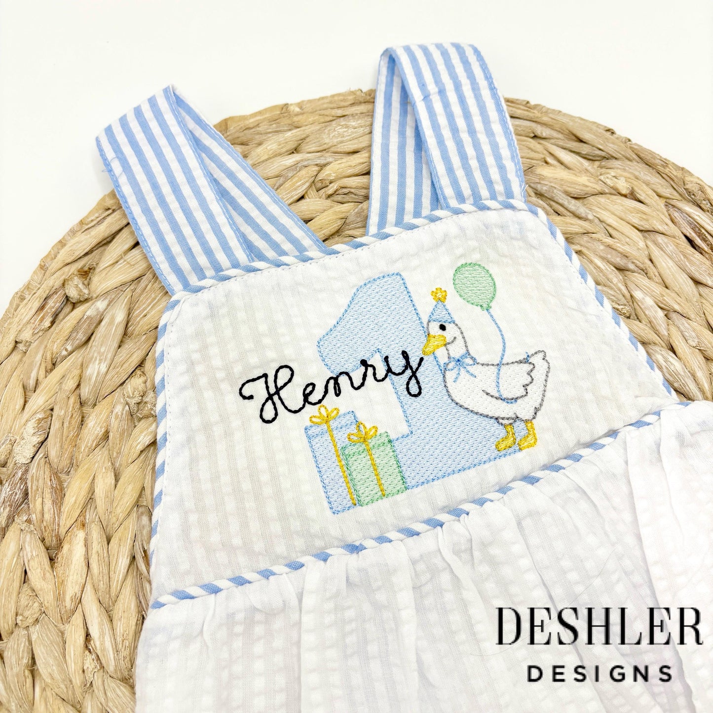 Boys One Silly Goose Romper