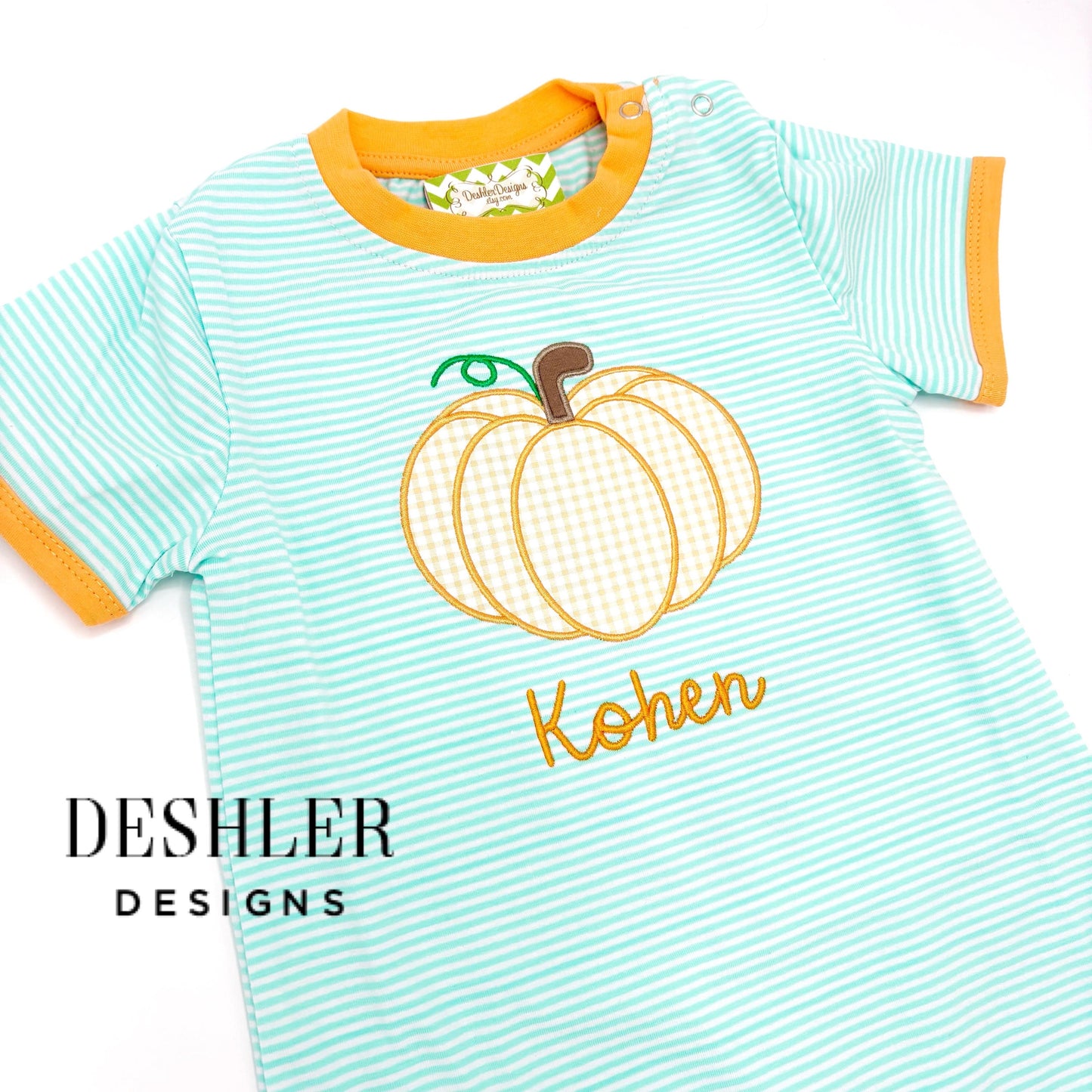 Baby Boy Pumpkin Romper