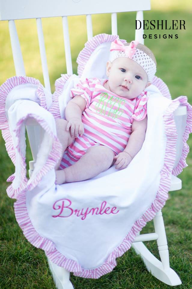 Personalized Baby Girl Gift Set