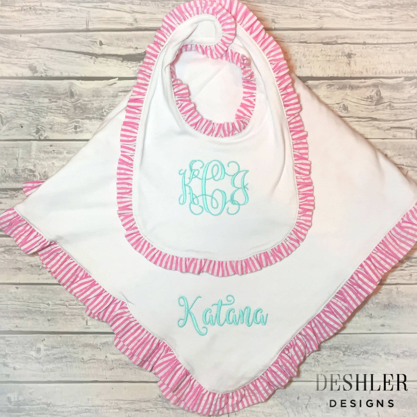 Personalized Baby Girl Gift Set