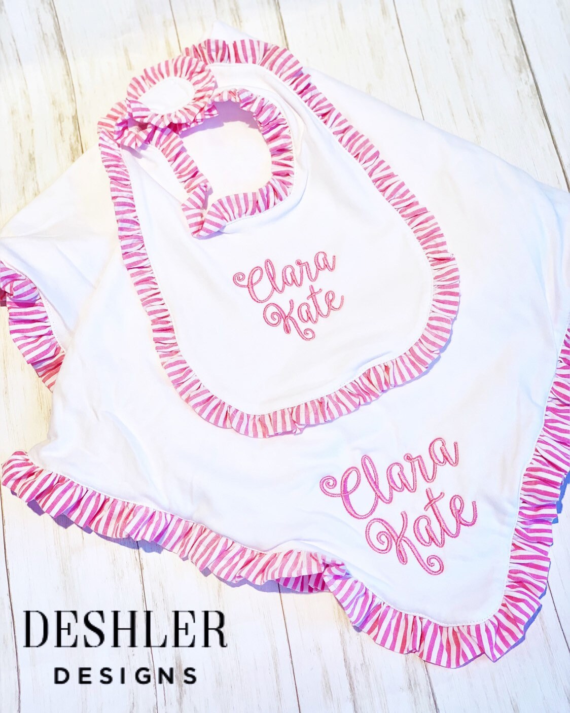 Personalized Baby Girl Gift Set