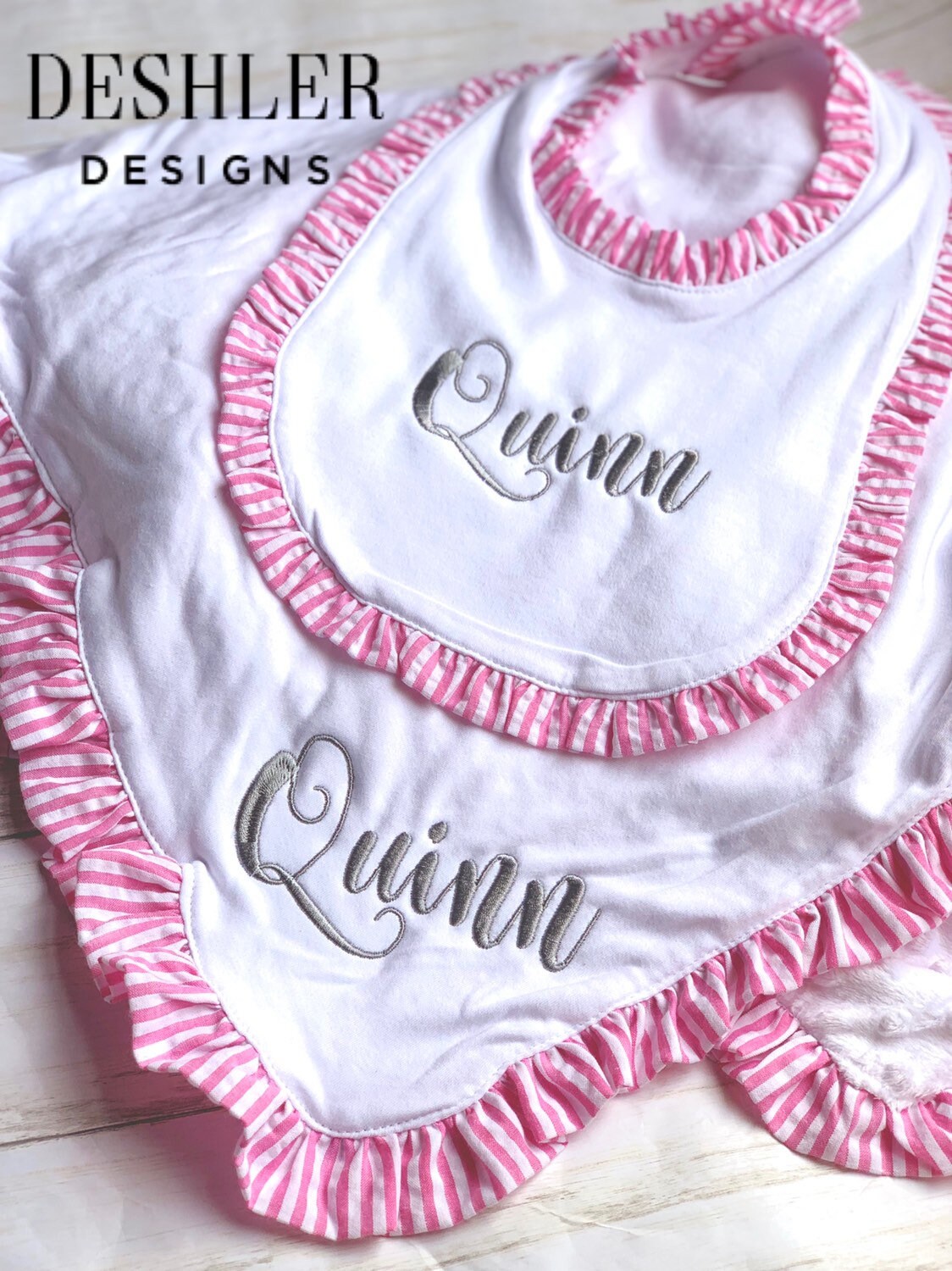 Personalized Baby Girl Gift Set