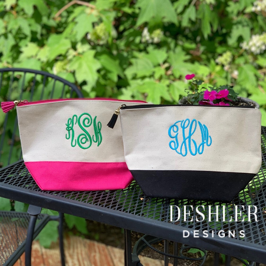 Monogram tassel pouch, Monogrammed Pouch, Monogram pouch, monogram organizer, purse pouch, pouch, zippered pouch, monogram zipper pouch